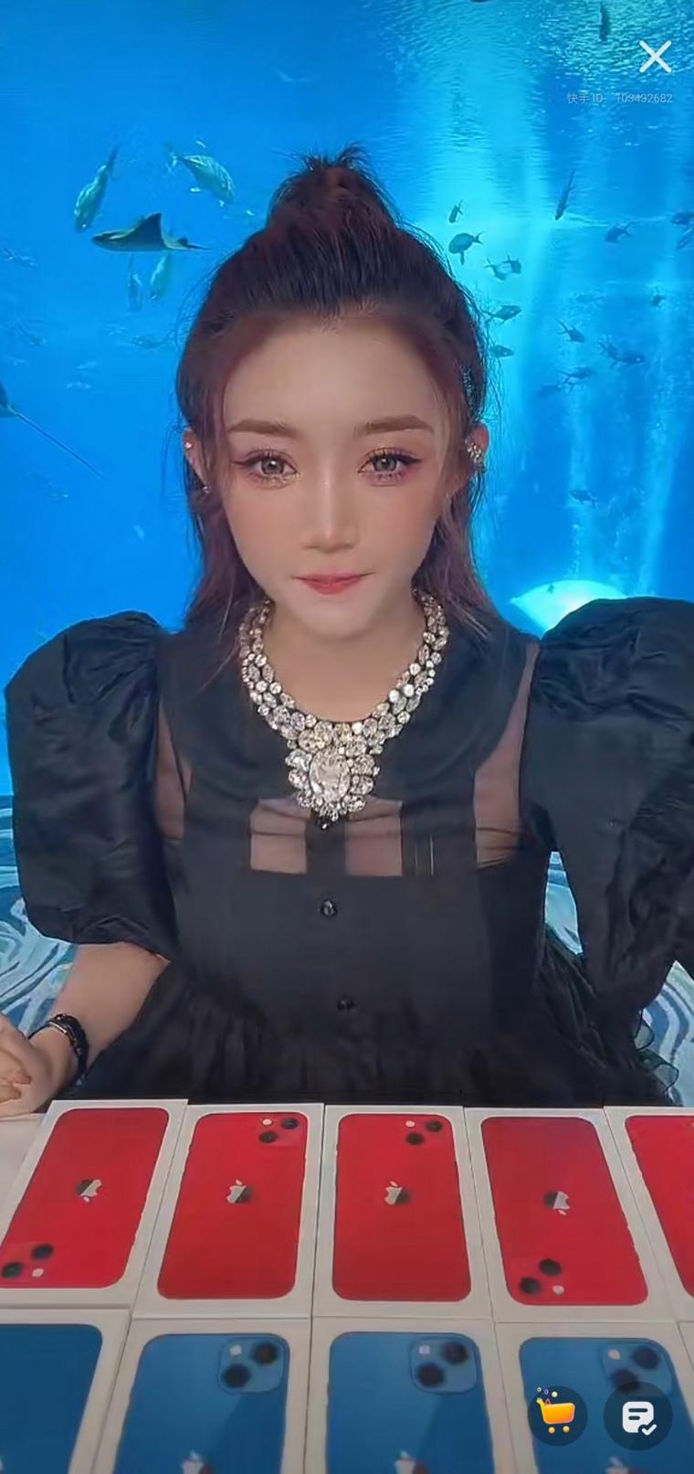 快手网红小伊伊的照片