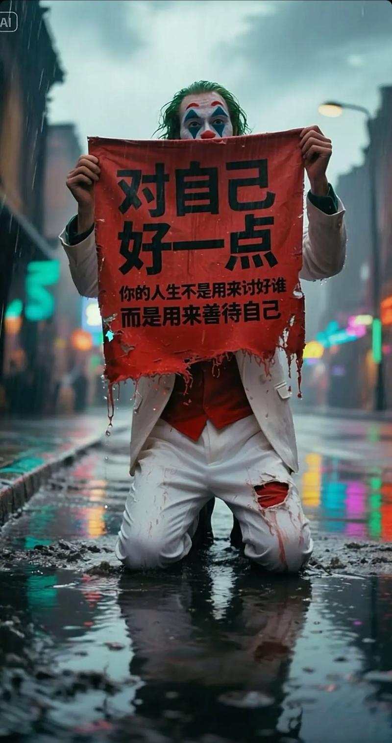 快手红人二郎小丑语录