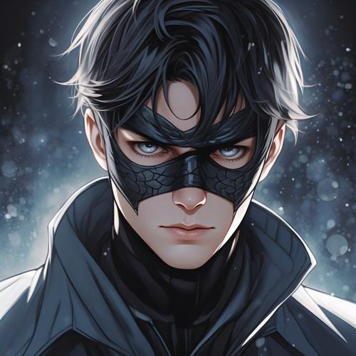 快手神秘人绷带男头像