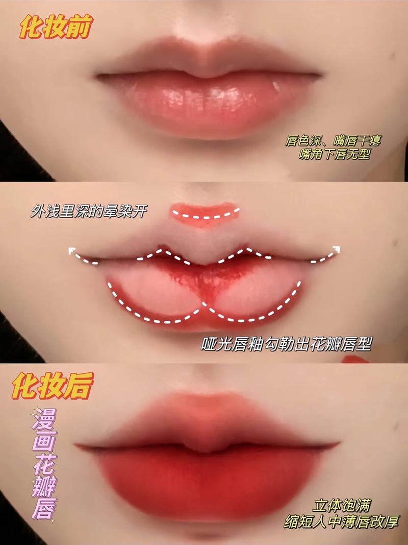 抖音红唇刺绣教程视频