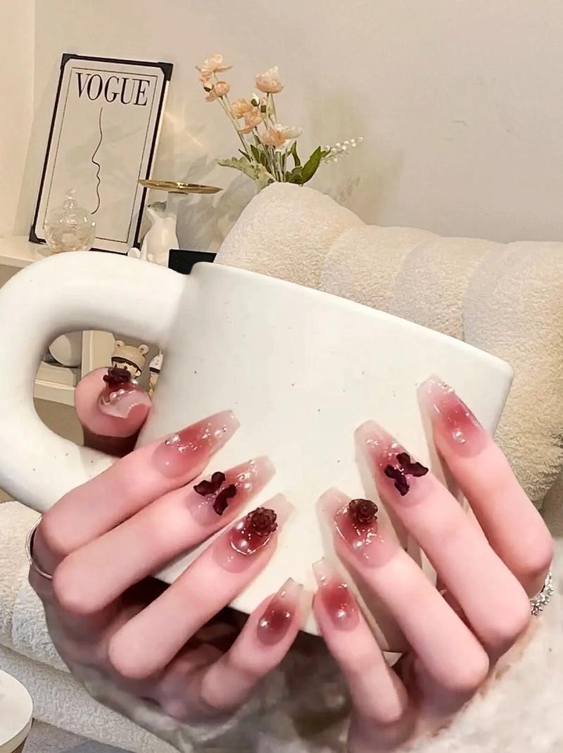 快手网红美甲图片欣赏