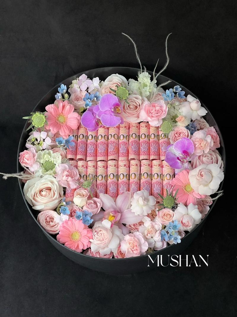 抖音用钱折520花盒