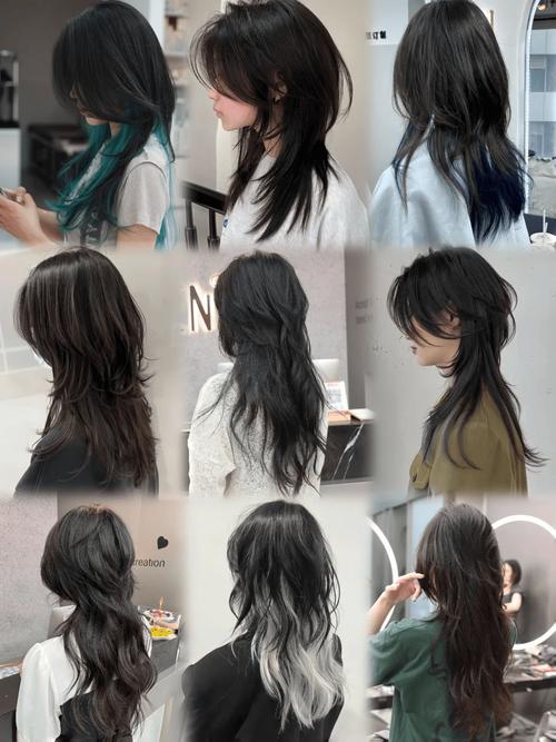 抖音流行发型前短后长