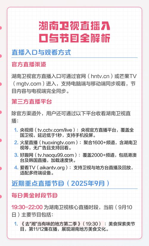 直播软件 湖南卫视