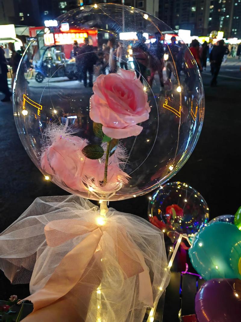 七夕节抖音网红气球