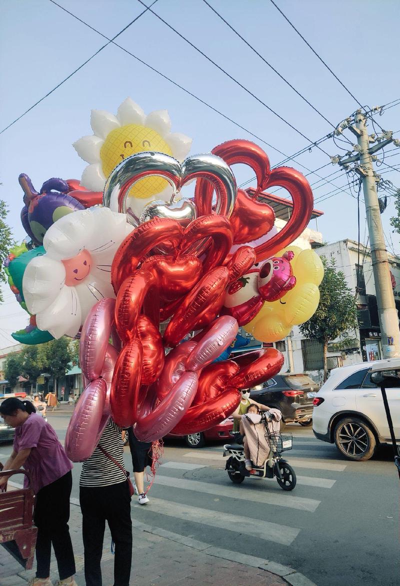 七夕节抖音网红气球