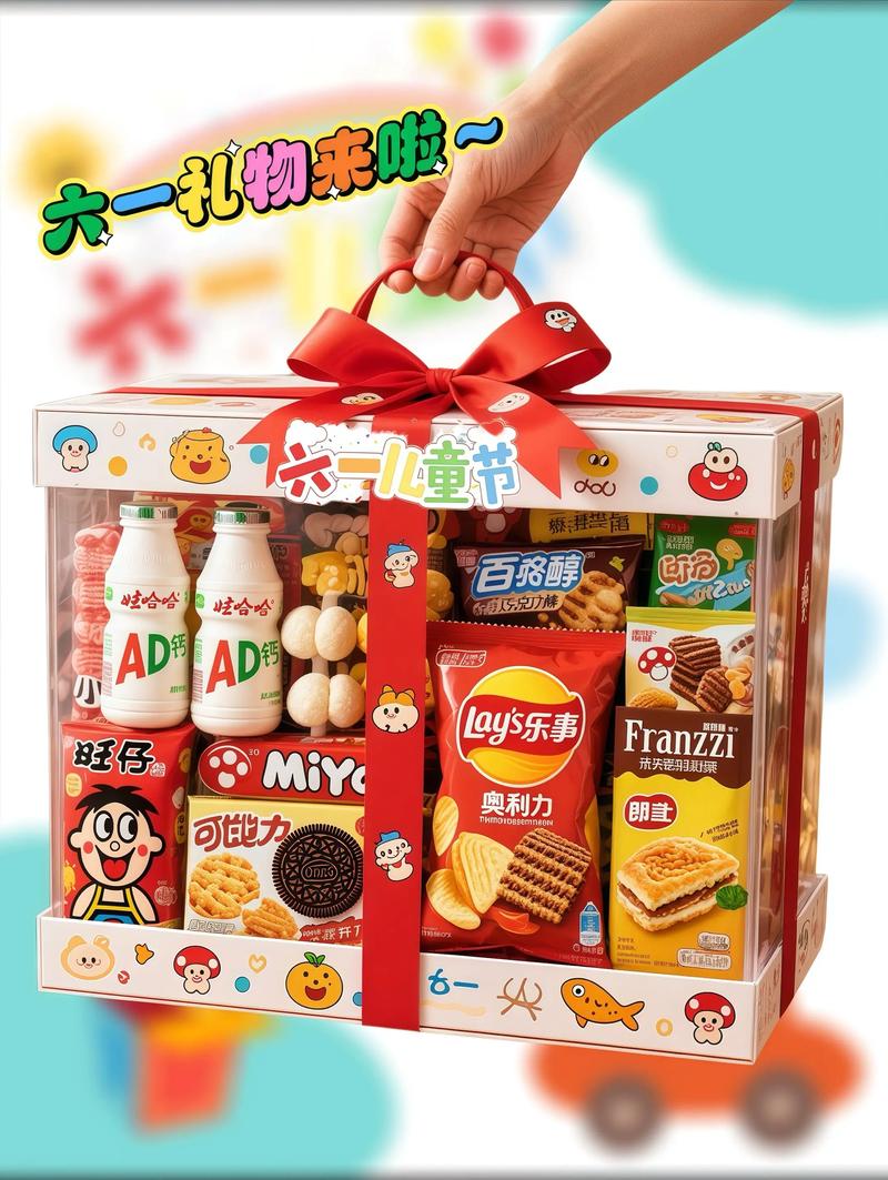 抖音里的零食大礼包