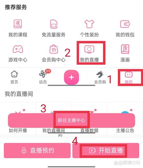 b站直播信息怎么填