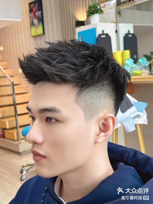 快手发型男社会头图片