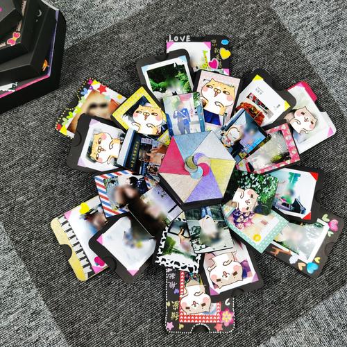 抖音爆炸六边形盒子