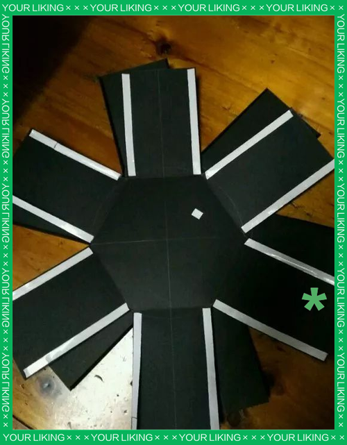 抖音爆炸六边形盒子