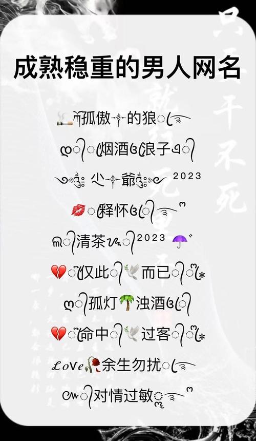 社会小伙快手网名大全