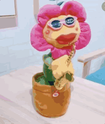 抖音向日葵玩具动图