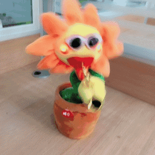 抖音向日葵玩具动图