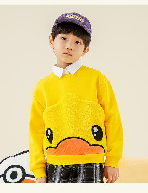 抖音同款卫衣小黄鸭