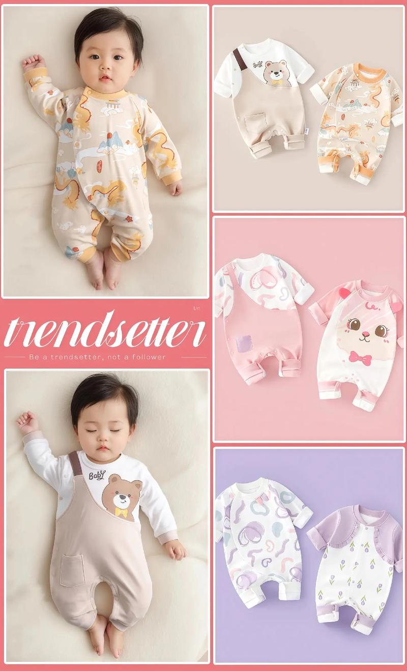 抖音上的小孩连体衣