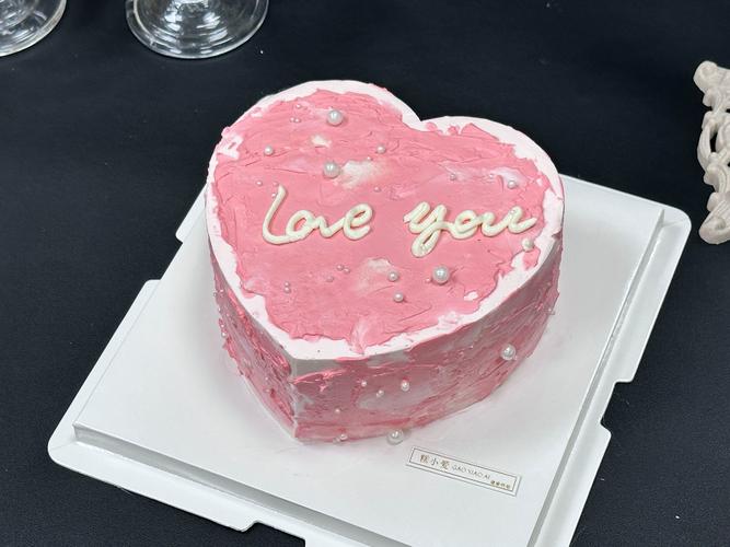 抖音最火的心形蛋糕