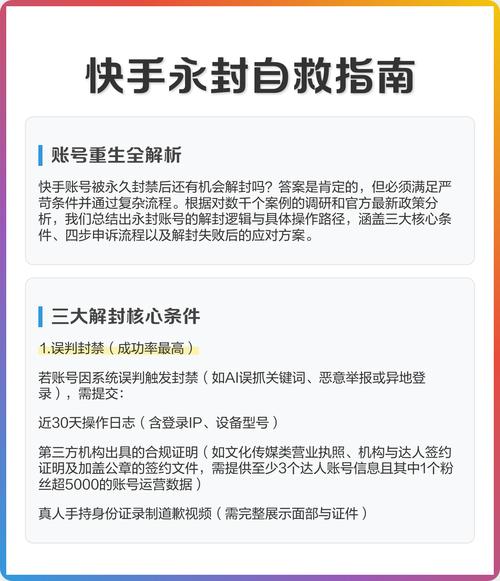 快手新号为什么要解封