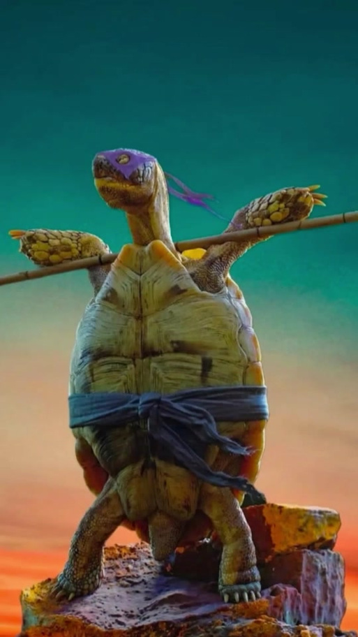 抖音 版忍者神龟叫
