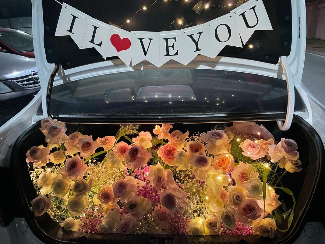 抖音后备箱布置图片