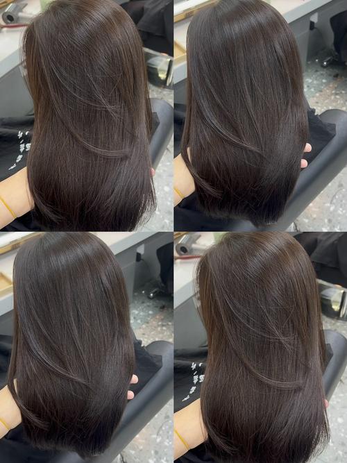 抖音最火发色黑茶色