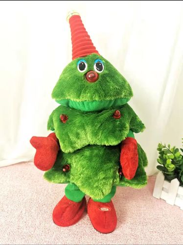 抖音圣诞节毛绒玩具