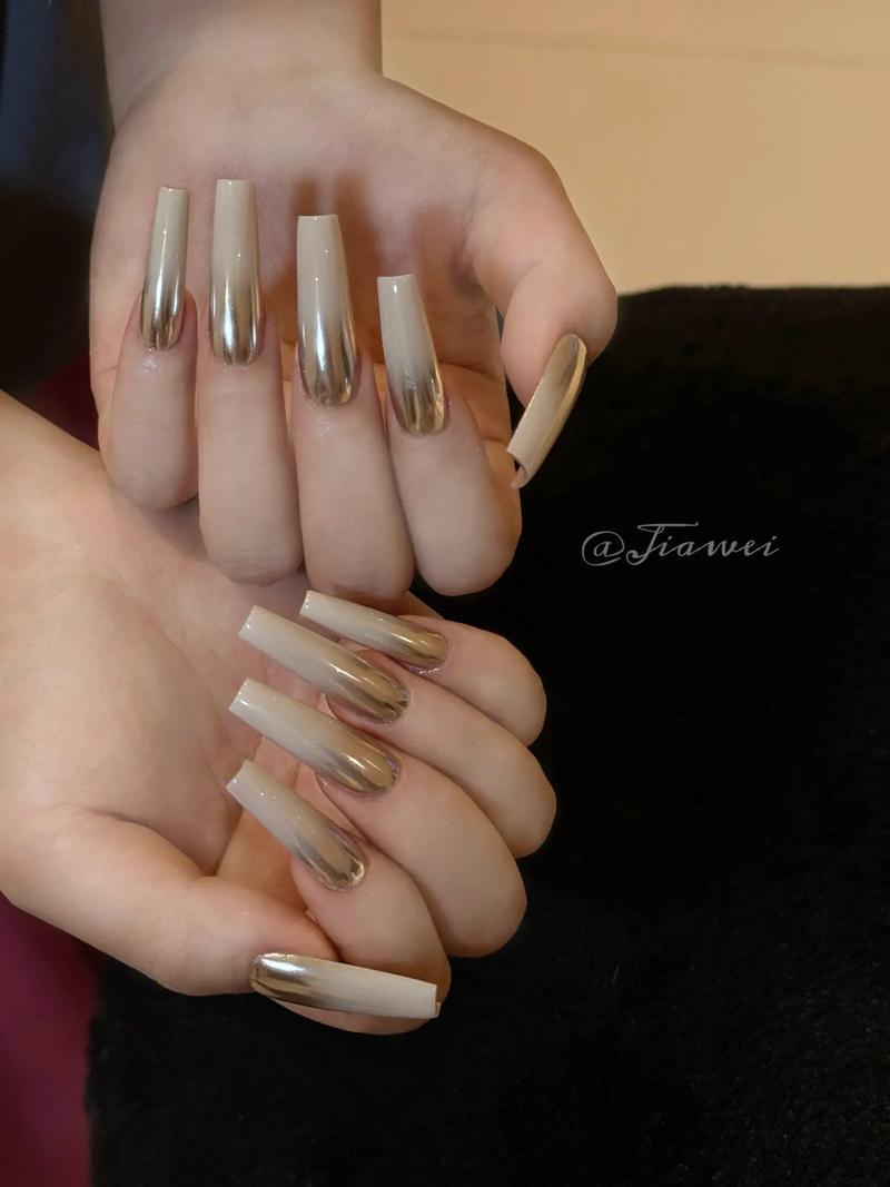 抖音同款美甲镜面粉