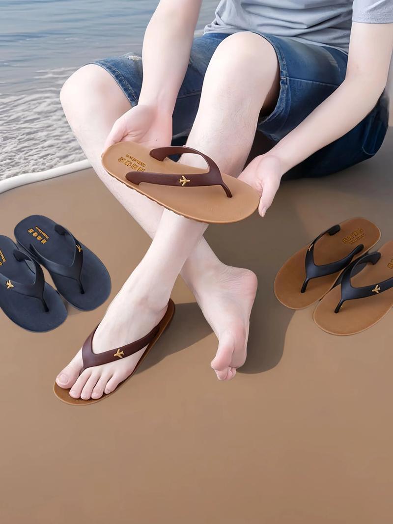 抖音里全是穿人字拖