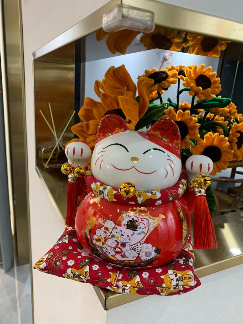 抖音同款猫咪存钱罐