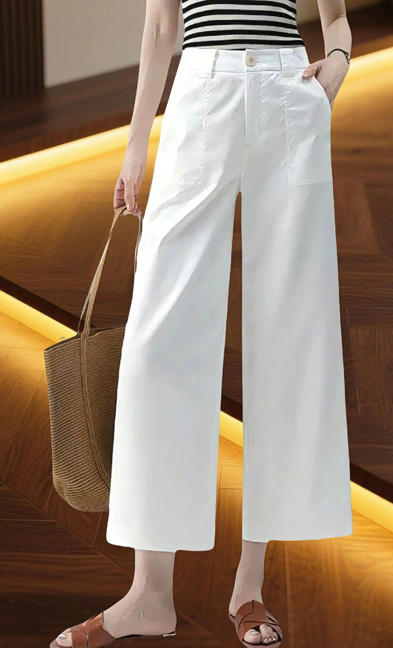 抖音温婉同款阔腿裤