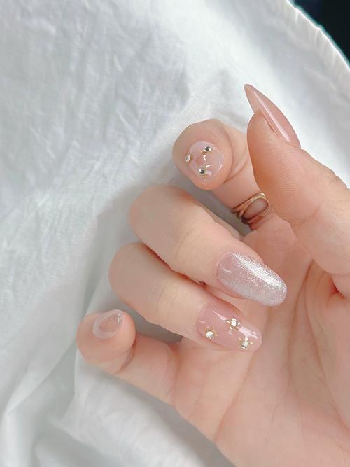 抖音超火美甲玻璃甲