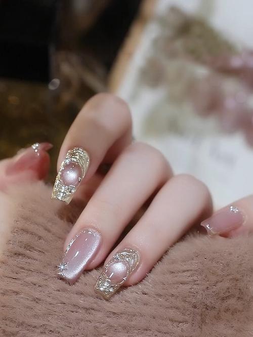 抖音超火美甲玻璃甲