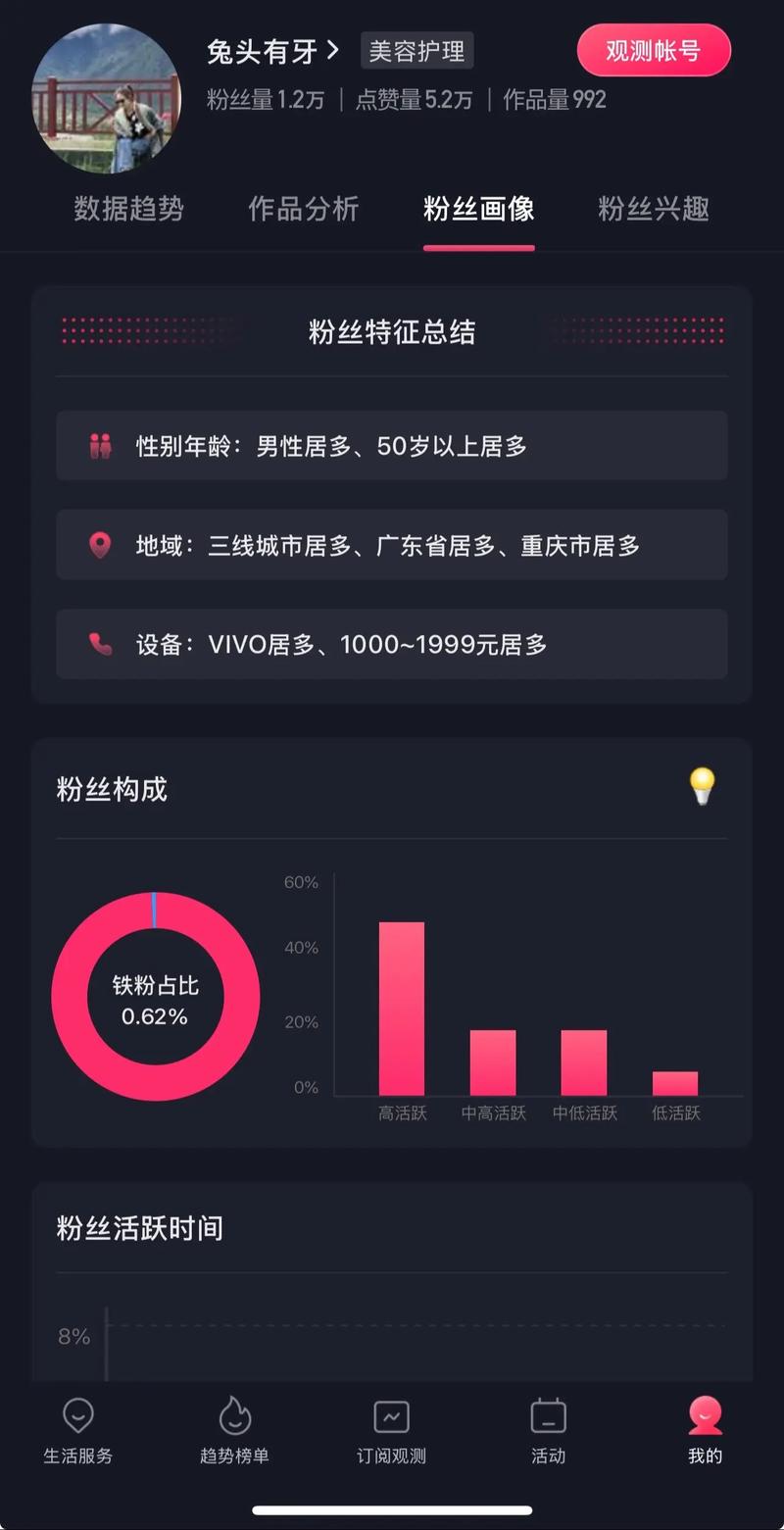 快手关注和粉丝的区别