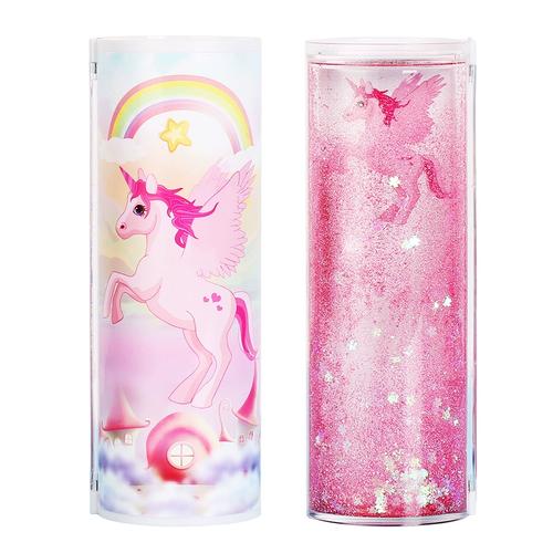 抖音同款文具盒圆筒