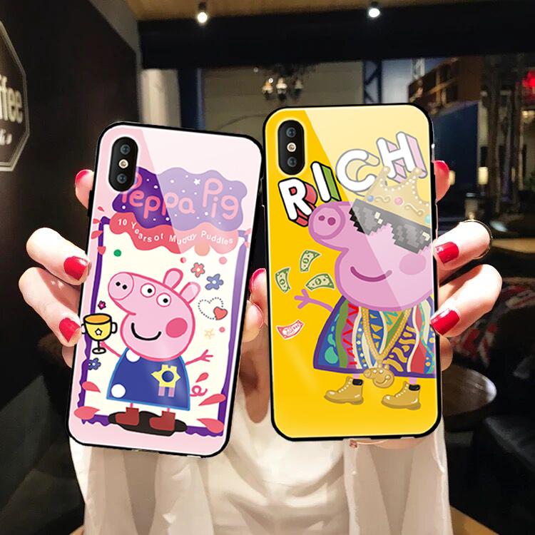 抖音同款佩奇手机壳