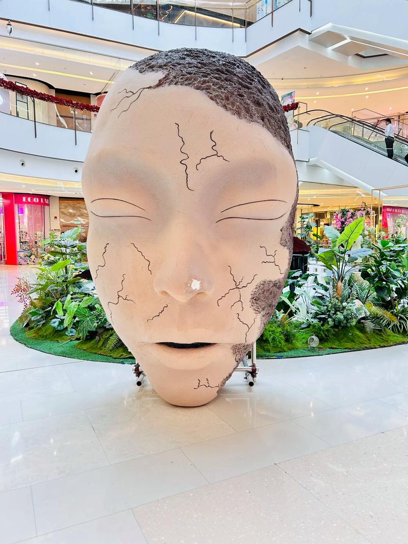 抖音网红店曲面像上