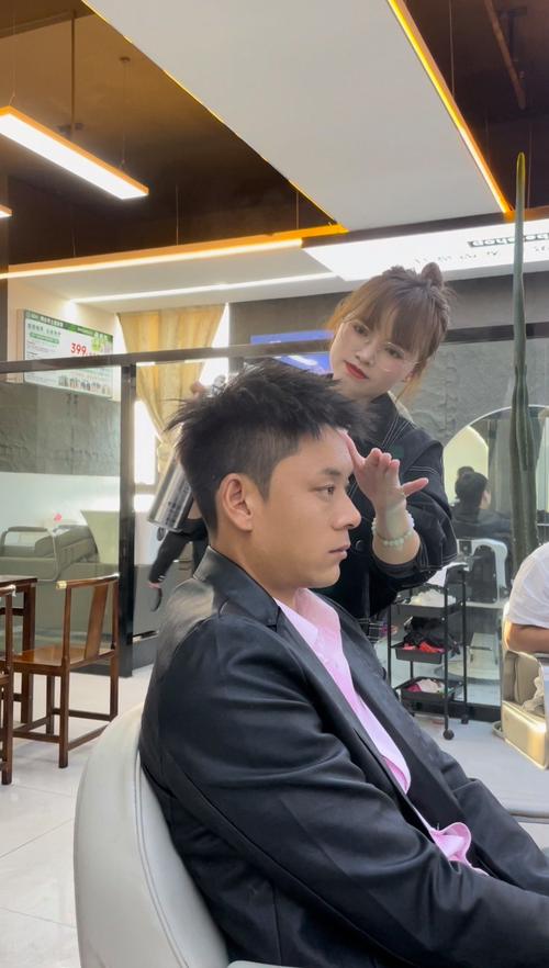 快手广东发型师佛山