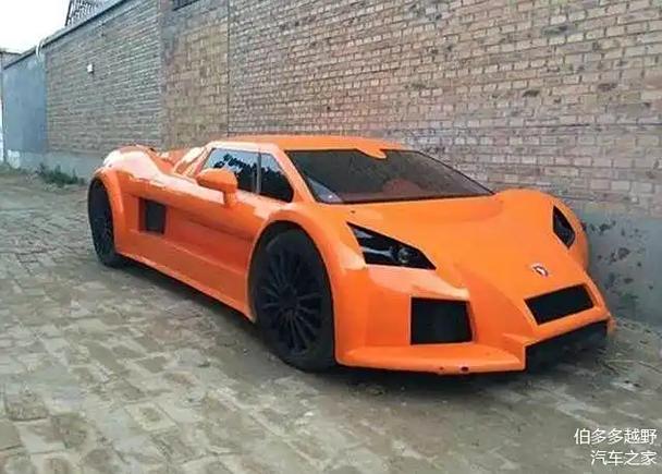 快手上自制跑车的人