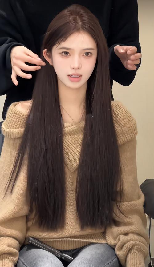 快手使头发变柔顺的