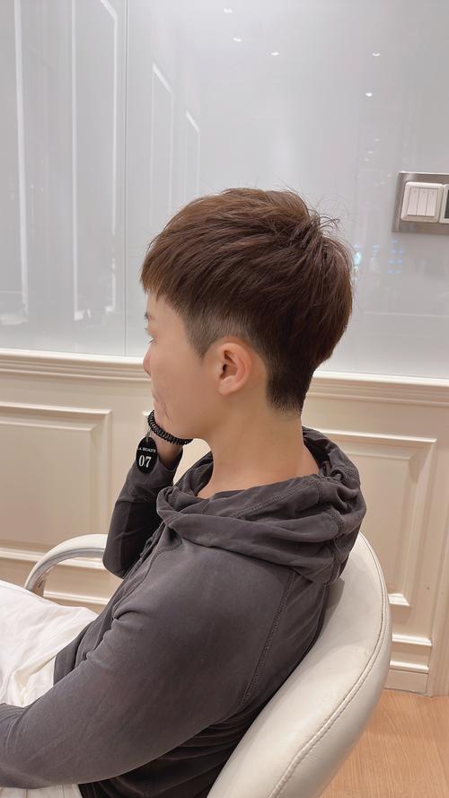 快手社会短发图片男