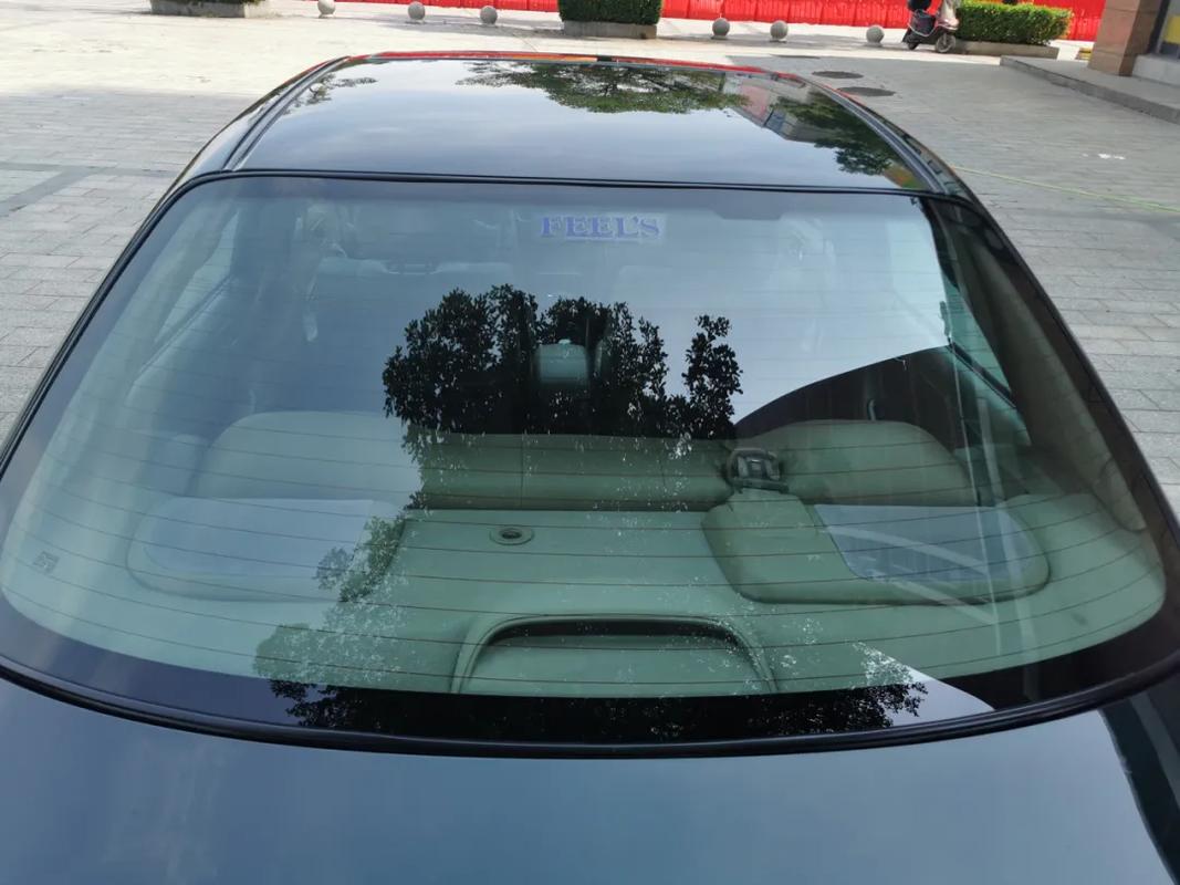 抖音车后玻璃画图片