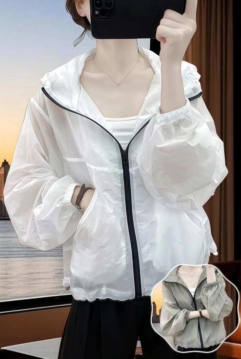 抖音网红防晒衣图片