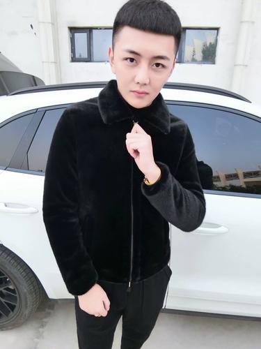 快手红人同款男外套