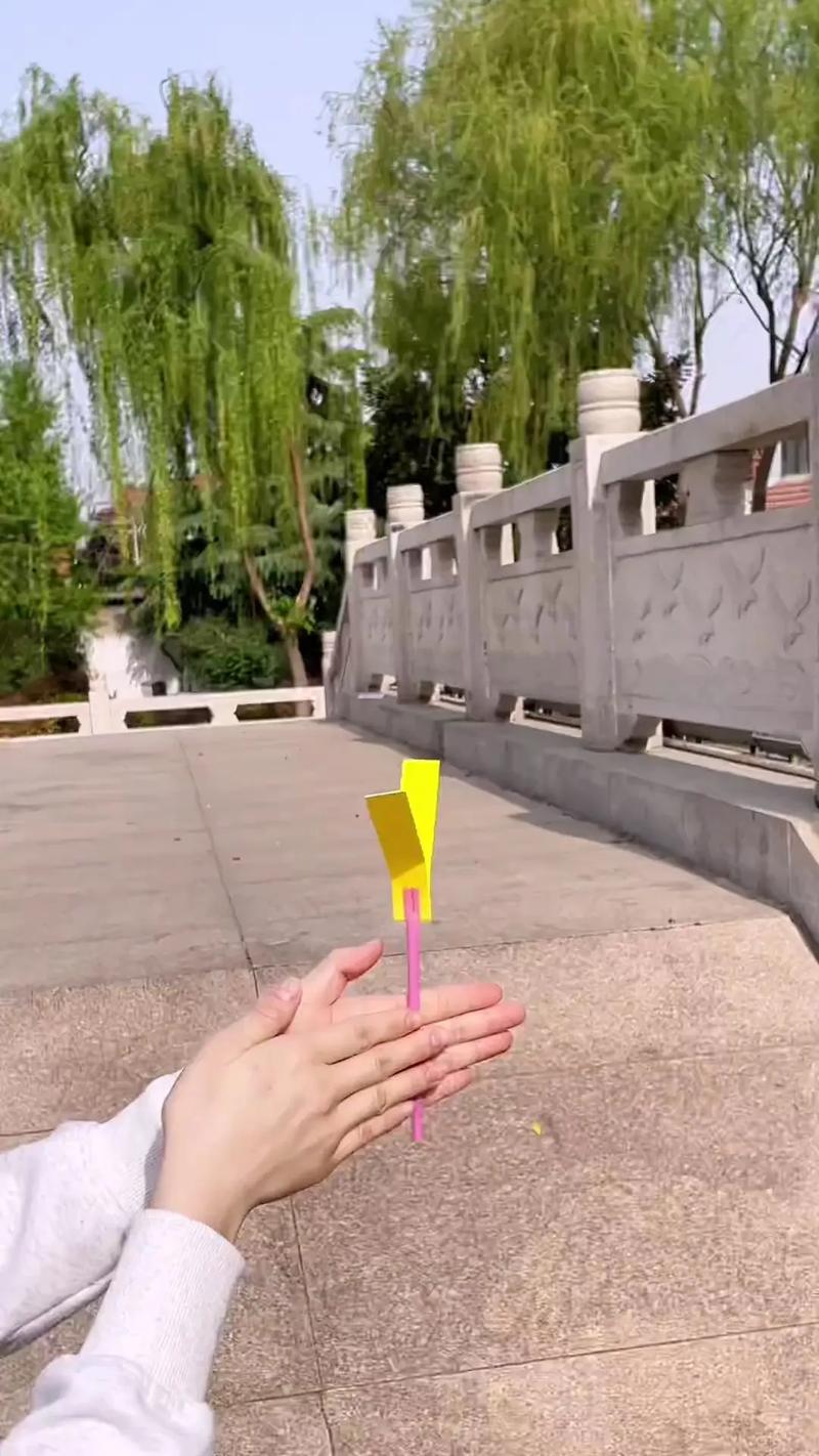 抖音飞手机有竹蜻蜓