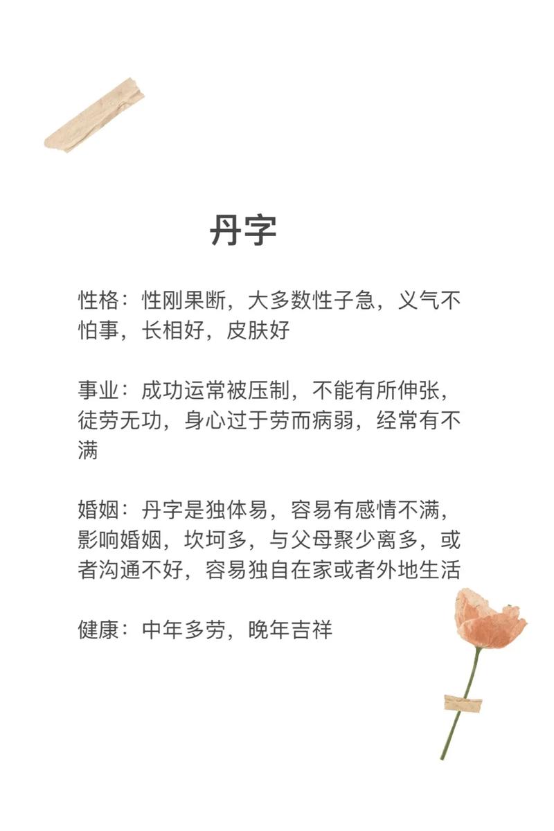 快手名字带丹字大全