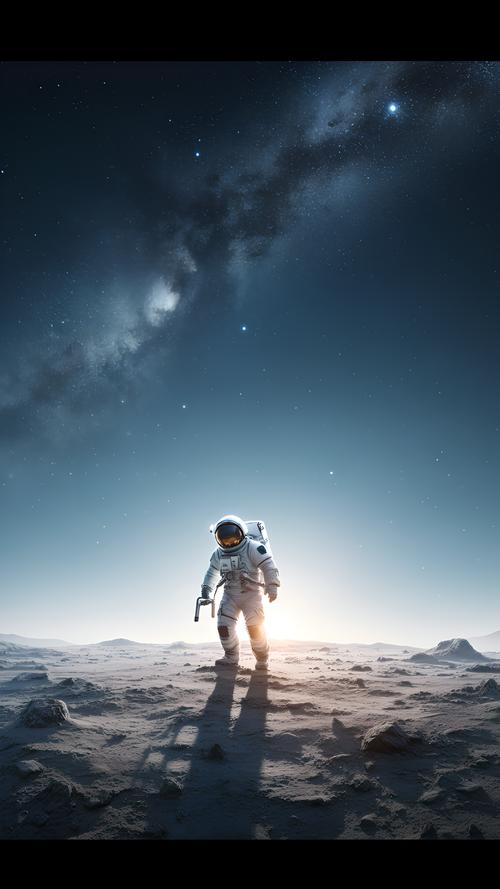 抖音太空人高清壁纸