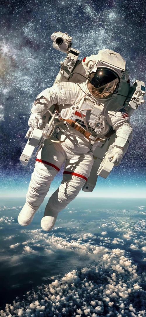 抖音太空人高清壁纸