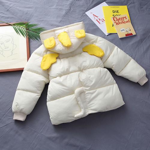 抖音翅膀羽绒服儿童