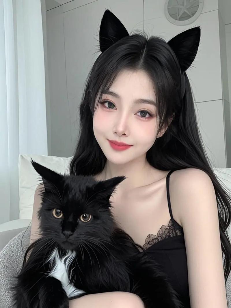 快手网红黑猫前女友