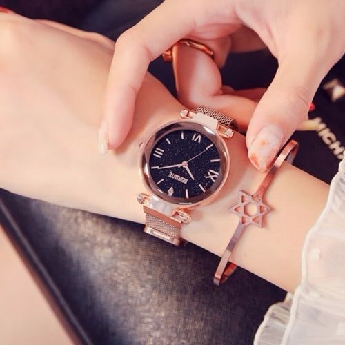 抖音里磁吸表带手表